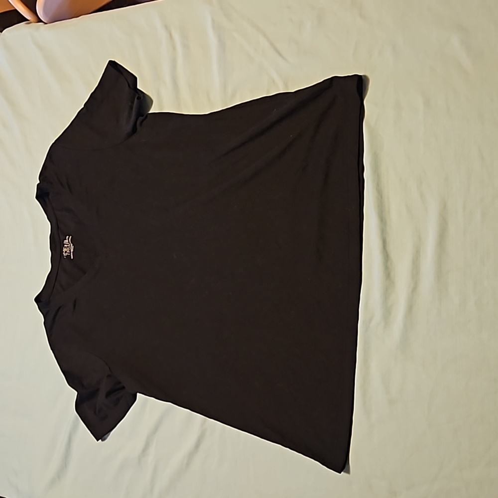 Time and tru black T-shirt size large